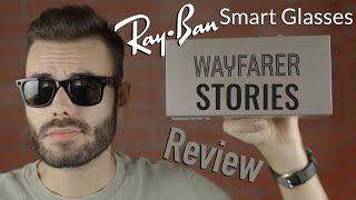 RAYBAN STORIES WAYFARER Review [upl. by Ahsratan]