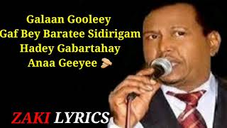 XASAN AADAN SAMATAR HEESTII SIDIRIGAM LYRICS [upl. by Asecnarf478]