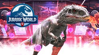 INDOMINUS REX DINOSAURIO HIBRIDO ISLA SORNA ZONA B Jurassic World Alive [upl. by Aihgn784]