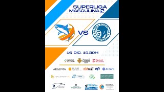 CV Mediterráneo Castellón  CN Sabadell  Jornada 11 Superliga Masculina 2 Voleibol [upl. by Donaghue963]