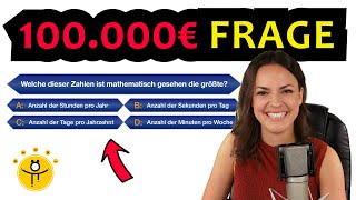 Schaffst DU die 100000€ Frage – WER WIRD MILLIONÄR [upl. by Kendrah]