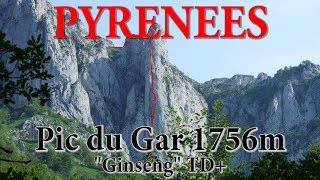 Pyrénées  Pic du Gar 1756m  Ginseng TD [upl. by Tillio341]