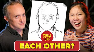 Animator Vs Cartoonist Draw Each Other • DrawOff [upl. by Caesaria820]