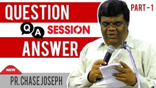 Question N Answer Session  Part1  Pr Chase Joseph  പാസ്റ്റർ ചെയ്‌സ് ജോസഫ്  Youth Camp 2019 [upl. by Joelly]