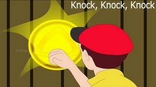 Knock Knock Knock  Nursery Rhymes  English [upl. by Llewsor561]