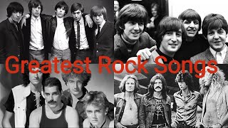 Top 200 Greatest Rock Songs Of All Time [upl. by Gargan]