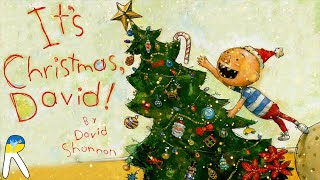 Its Christmas David  Animated Read Aloud Book for Kids [upl. by Rayner]