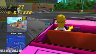 The Simpsons Road Rage Part 3  Homers Pimped Car FTW [upl. by Down]