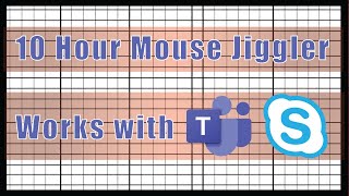 Mouse Jiggler 10 Hours  Keep your Computer Awake [upl. by Alyhs303]