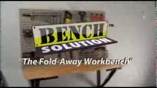 Bench Solution  The FoldAway Workbench [upl. by Randa724]