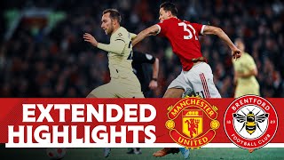 MANCHESTER UNITED 3 BRENTFORD 0  Extended Highlights  Premier League [upl. by Doowyah]