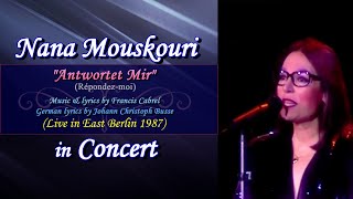 Nana Mouskouri in concert  quotAntwortet Mirquot Feat Constantin Dourountzis [upl. by Alahcim247]