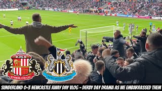 Sunderland 03 Newcastle derby day vlog  WE HUMILIATED THEM AT THE STADIUM OF SHITE [upl. by Giovanni]