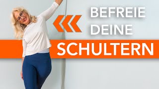 Teste diese Übungen bei einem SchulterArmSyndrom WandTrick [upl. by Kattie]