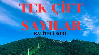 TEK ÇİFT SAYILAR U1 [upl. by Irrej]