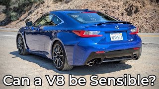 2015 Lexus RC F Review  The Sensible V8 Drivers Car [upl. by Suirtemid903]