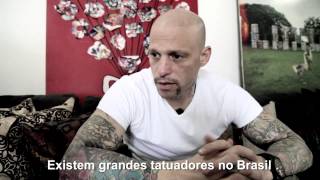 Ami James do Miami Ink bate um papo com a TV Glamurama [upl. by Carter]