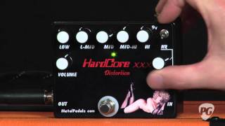 Video Review  Metal Pedals Hard Core XXX Distortion [upl. by Fanchon86]