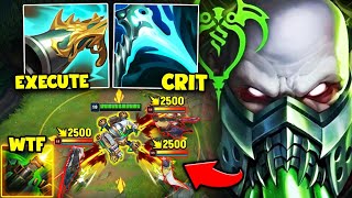 FULL CRIT URGOT IS THE SCARIEST THING YOULL EVER SEE ONE SHOT EVERYTHING [upl. by Amann]