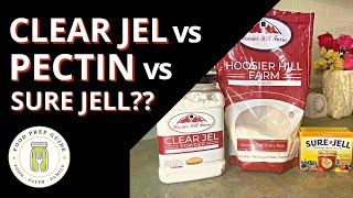 Clear Jel vs Pectin vs Sure Jell [upl. by Albina879]