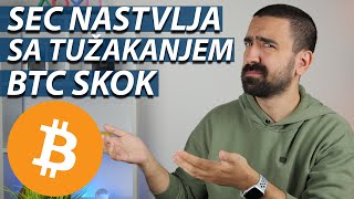 SEC NASTAVLJA NAPAD NA KRIPTO  BITCOIN SKOK [upl. by Hyacinth]