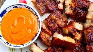 BBQ Pork Belly  Nepali Style  Tasty Nepali Food Recipe [upl. by Annatnom]