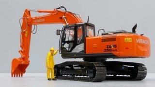 TMC Hitachi ZAXIS 250LCN5 Excavator by Cranes Etc TV [upl. by Atiuqel]