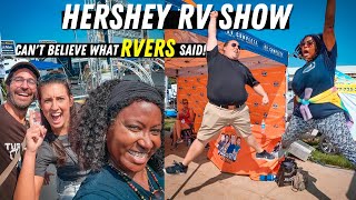 Insider RV Tour of Hershey RV Show 2022  RVers Favorite Campers for 2023 [upl. by Paviour]