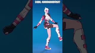 All Karol G Emotes OKI DOKI amp CAIRO ft Gwenpool  Fortnite shorts [upl. by Anahoj238]