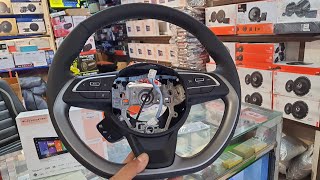 2023 new Baleno Sigma install top variant steering wheel control 04bhopal [upl. by Knox]