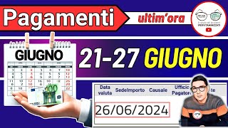 Inps PAGA 25 GIUGNO ➜ ANTICIPO DATE PAGAMENTI ADI ASSEGNO UNICO PENSIONI NASPI BONUS 100€ SFL [upl. by Chu]