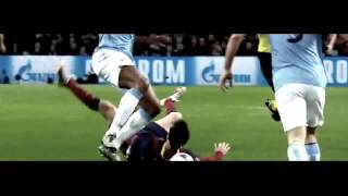 Kompany vs Lionel Messi [upl. by Hephzipa]