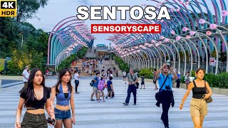 Newly Opened Sentosa Sensoryscape  Sentosa Island Singapore Tour 2024 [upl. by Reivilo]