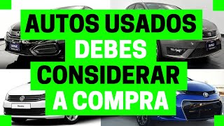 9 AUTOS USADOS que deberías COMPRAR  Motoren Mx [upl. by Irrem318]