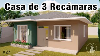 Hermosa Casa de 3 Recámaras  2 Baños [upl. by Hainahpez]