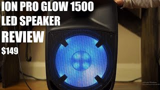 Ion Pro Glow LED Speaker Review [upl. by Enneite]