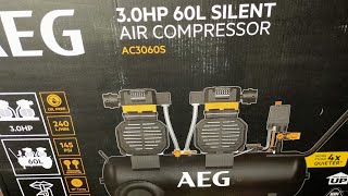 AEG 30HP Silent Air Compressor  FAILED AFTER ONLY 3 WEEKS [upl. by Aneerak]