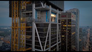 The One One Bloor West 4K Drone Footage [upl. by Ellertal]