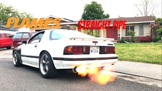 Fc Rx7 Shooting Flames [upl. by Mharg575]