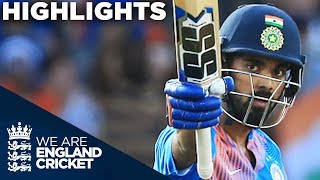 Rahul Super Century As India Show Their Class  England v India 1st Vitality IT20 2018  Highlights [upl. by Harbison]