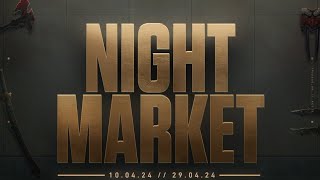 VALORANT UPCOMING quotNIGHT MARKETquot KNIFE AND GHOST UPDATES 10th APRIL 2024 [upl. by Atiuqel]