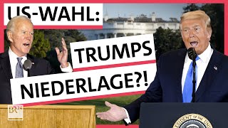 Trumps Niederlage Chaos bei der USWahl  Possoch klärt  BR24 [upl. by Rawdan]