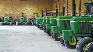 Machinery Pete Low Hour John Deere Tractor Collection in NY [upl. by Sephira]