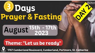 Annual 3 Days Prayer and Fast Service  Day 2  Wednesday August 16  9am [upl. by Aralomo]