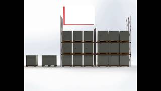 La description et le dimensionnement du Palettier structure de stockage [upl. by Erine]