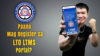 LTO LTMS PORTAL REGISTRATION ONLINE 2023｜Paano Mag Create Ng Account [upl. by Gustie]