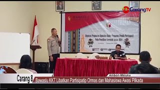 Bawaslu KKT Libatkan Partisipasi Ormas dan Mahasiswa Awasi Pilkada [upl. by Nugesulo378]