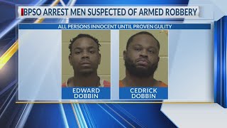 BPSO arrests Plain Dealing men suspected of armed robbery [upl. by Sorkin]