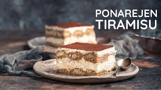 Ponarejen tiramisu  video recept [upl. by Annaierb]