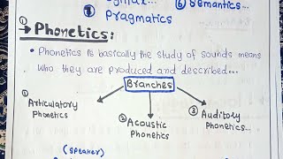 phonetics phonology morphology morphemessyntax pragmatics semantics [upl. by Aliakim329]